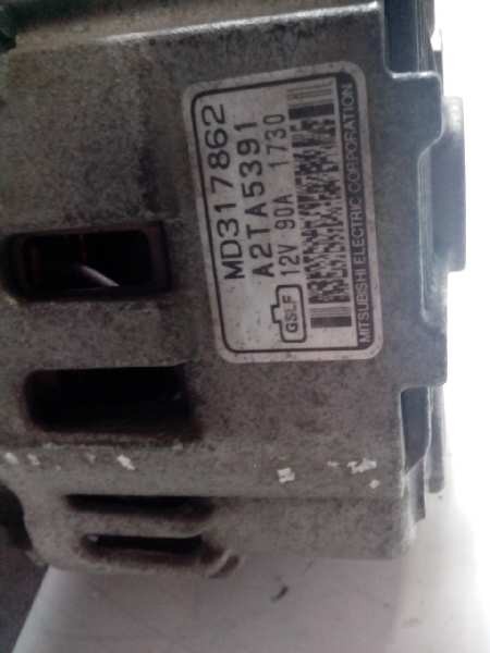 ALTERNADOR MITSUBISHI GALANT BERLINA 2000 GLS climatizado MD317862
