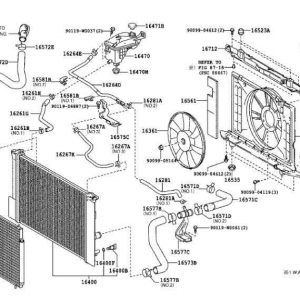 RADIADOR AGUA TOYOTA VERSO Advance 16040-0D431