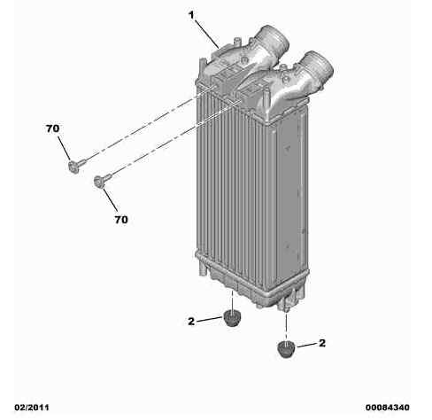INTERCOOLER CITROEN C4 PICASSO Business Class 0384N9