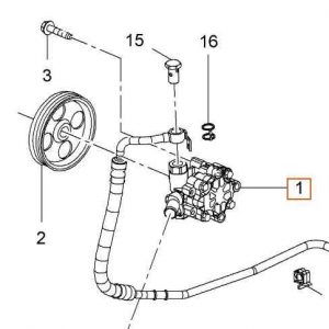 BOMBA DIRECCION OPEL INSIGNIA SPORTS TOURER Sport 13309336