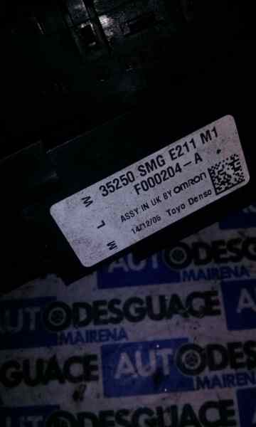 MANDO MULTIFUNCION HONDA CIVIC BERLINA 5 * 35250SMGE211M1 - Imagen 2