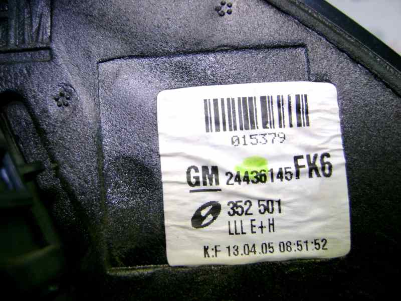 RETROVISOR IZQUIERDO OPEL VECTRA C BERLINA 1.9 CDTI 24436145 - Imagen 2