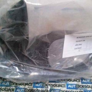 RETROVISOR DERECHO PEUGEOT 206 BERLINA * 018015