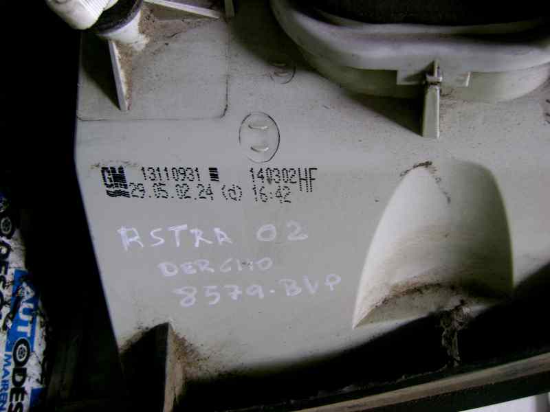 PILOTO TRASERO DERECHO OPEL ASTRA G BERLINA 1.7 16V DTI 93175670 - Imagen 3