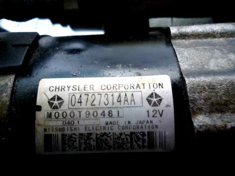 MOTOR ARRANQUE CHRYSLER VOYAGER 2.4 04727314AA - Imagen 2