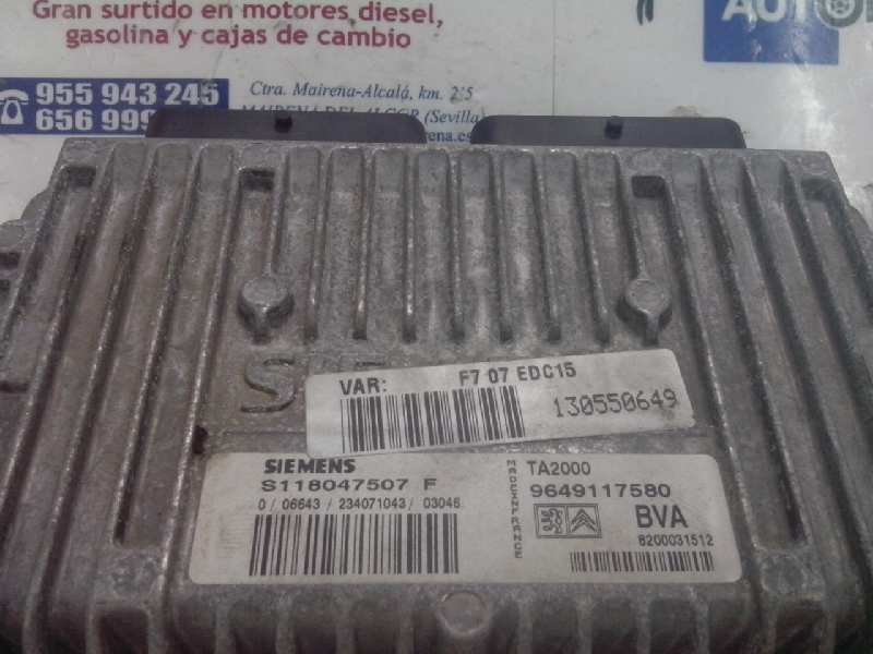 CENTRALITA CAMBIO AUTOMATICO CITROEN C5 BERLINA 2.0 HDi 9649117580 - Imagen 2