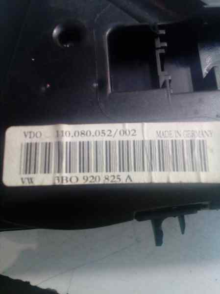 CUADRO INSTRUMENTOS VOLKSWAGEN PASSAT BERLINA 1.9 TDI 3BO920825A - Imagen 3