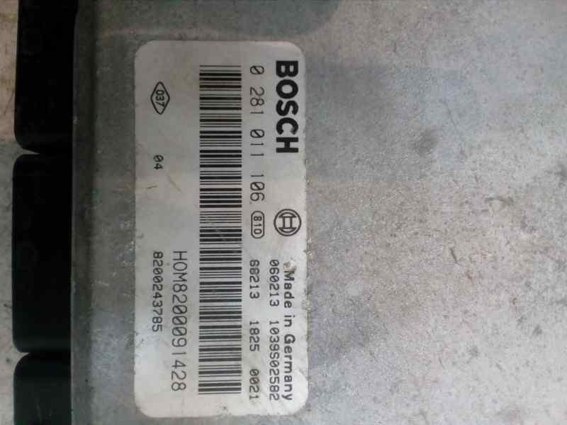 CENTRALITA MOTOR UCE OPEL MOVANO 2.2 DTI 0281011106 - Imagen 4