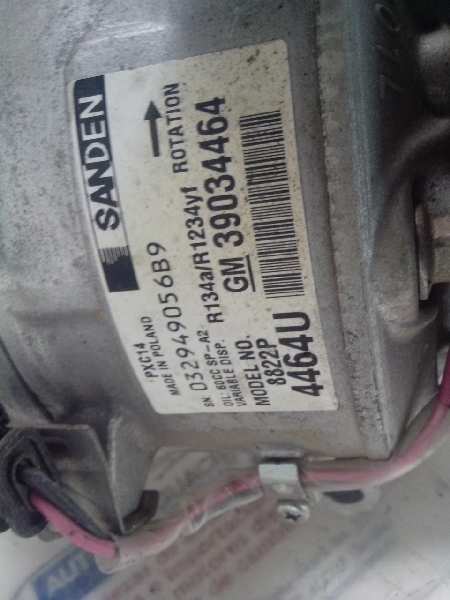 COMPRESOR AIRE ACONDICIONADO OPEL ASTRA K LIM. 5TURIG Selective 39034464 - Imagen 2