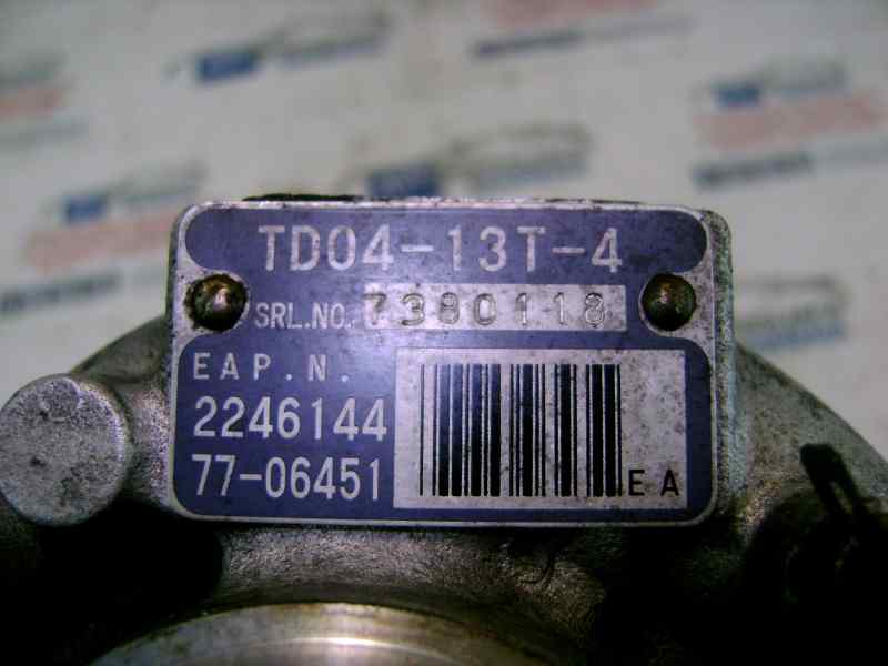 TURBOCOMPRESOR BMW SERIE 5 BERLINA 525tds 11652246588 - Imagen 4