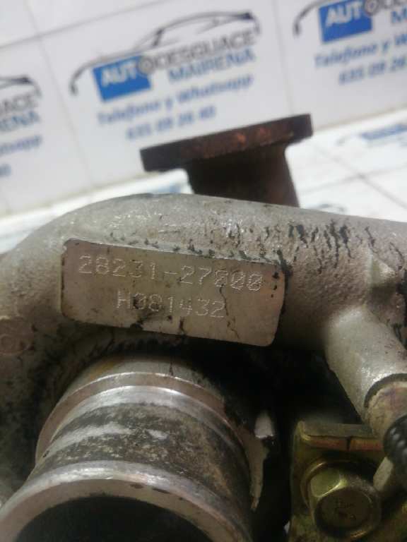 TURBOCOMPRESOR KIA CARENS 2.0 CRDi LX Monovolumen 2823127000 - Imagen 5