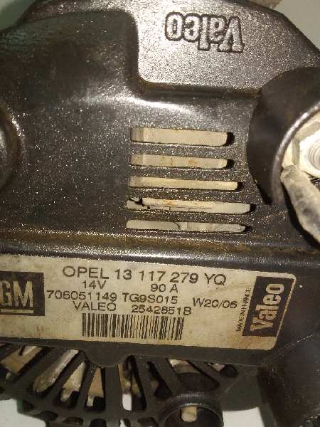 ALTERNADOR SUZUKI SWIFT AZG 1.3 DDiS Diesel 13117279 - Imagen 3