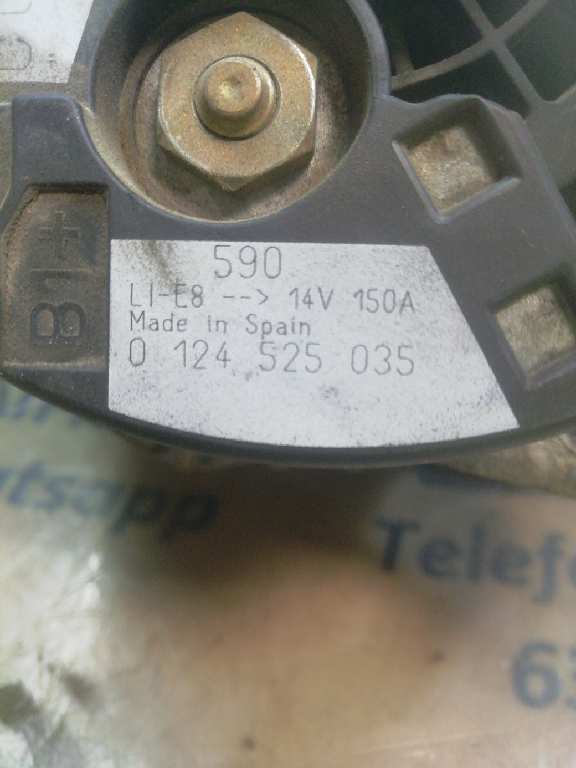 ALTERNADOR PEUGEOT 307 BERLINA 1.6 16V HDi 0124525035 - Imagen 4