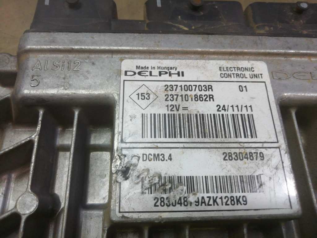 CENTRALITA MOTOR UCE DACIA SANDERO 1.5 dCi Diesel FAP 237100703R - Imagen 2