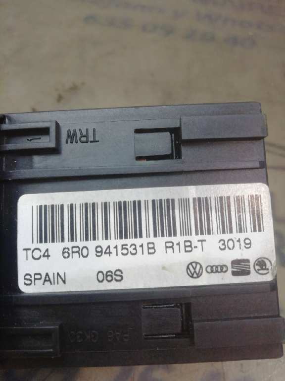MANDO LUCES VOLKSWAGEN POLO 1.6 TDI 6R0941531B - Imagen 3