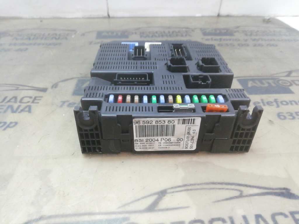 CAJA RELES / FUSIBLES PEUGEOT 207 1.6 16V HDi FAP 9659285380 - Imagen 3