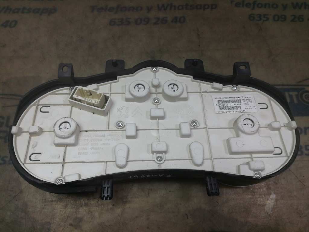 CUADRO INSTRUMENTOS PEUGEOT 206 BERLINA * 9666636880 - Imagen 3