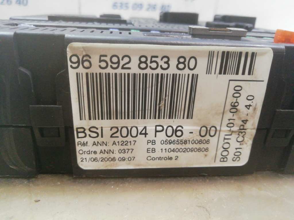 CAJA RELES / FUSIBLES PEUGEOT 207 1.6 16V HDi FAP 9659285380 - Imagen 2