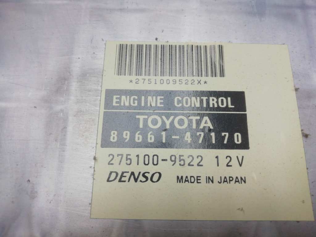 CENTRALITA MOTOR UCE TOYOTA PRIUS 1.5 8966147170 - Imagen 3