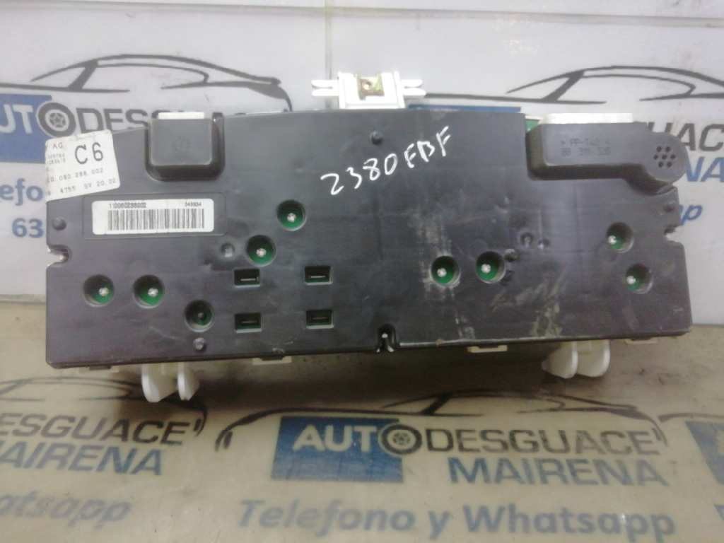 CUADRO INSTRUMENTOS TOYOTA COROLLA 2.0 D-CAT 8380002C60 - Imagen 2