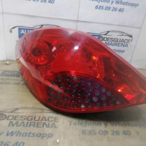 PILOTO TRASERO IZQUIERDO PEUGEOT 207 1.6 HDi 9680231380