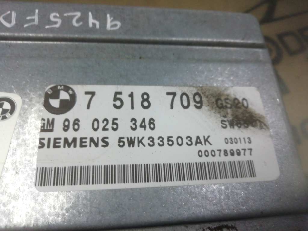 CENTRALITA CAMBIO AUTOMATICO BMW SERIE 3 BERLINA 3.0 24V Turbodiesel 96025346 - Imagen 4