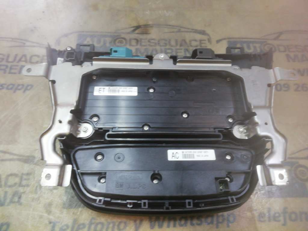 MANDO CLIMATIZADOR OPEL INSIGNIA BERLINA 2.0 CDTI 13273095 - Imagen 2