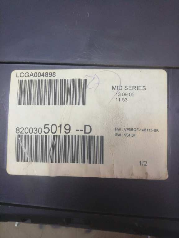 CUADRO INSTRUMENTOS RENAULT CLIO III Authentique 8200305019D - Imagen 4