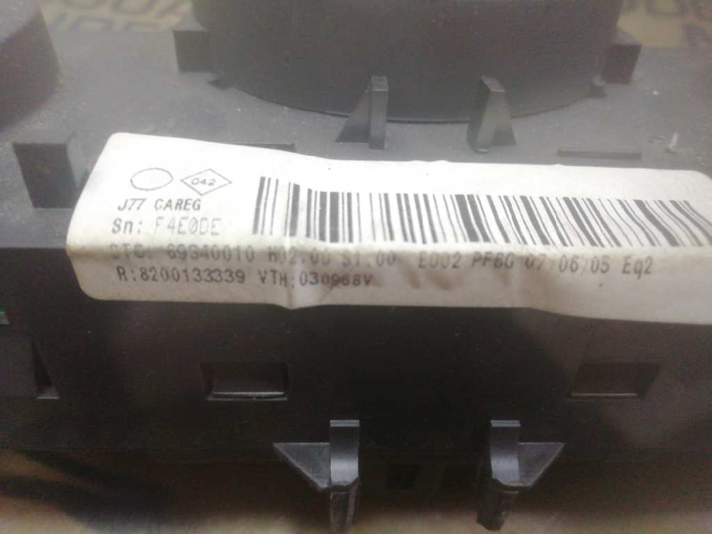 MANDO CLIMATIZADOR RENAULT MODUS 1.4 16V 8200133339 - Imagen 2