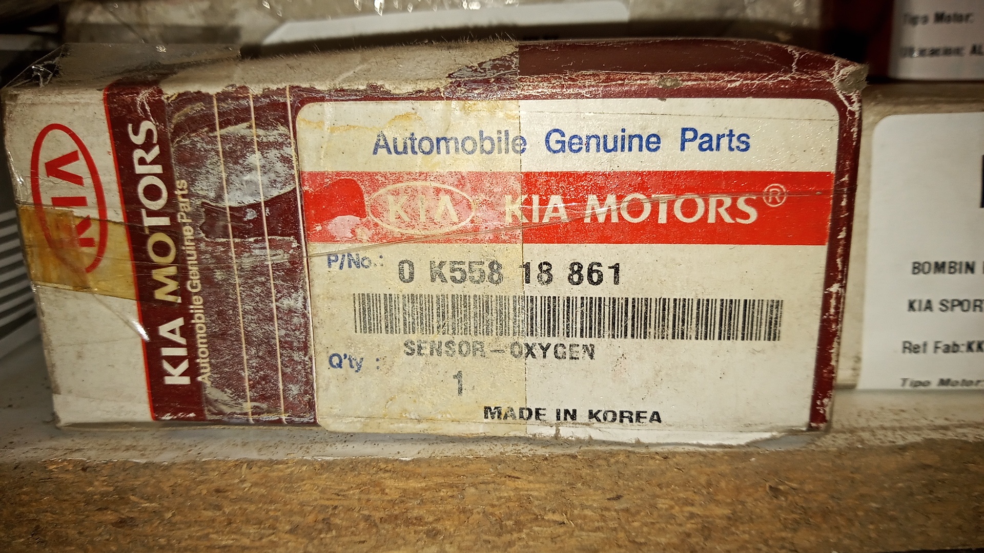 SONDA LAMBDA KIA CARNIVAL II 2.5 V6 CAT | 0.01 - ... 0K55818861 - Imagen 2