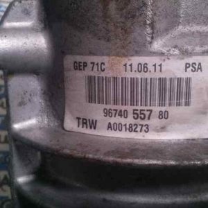 BOMBA DIRECCION CITROEN C4 PICASSO 1.6 16V HDi FAP   |   0.07 - ... 9674055780