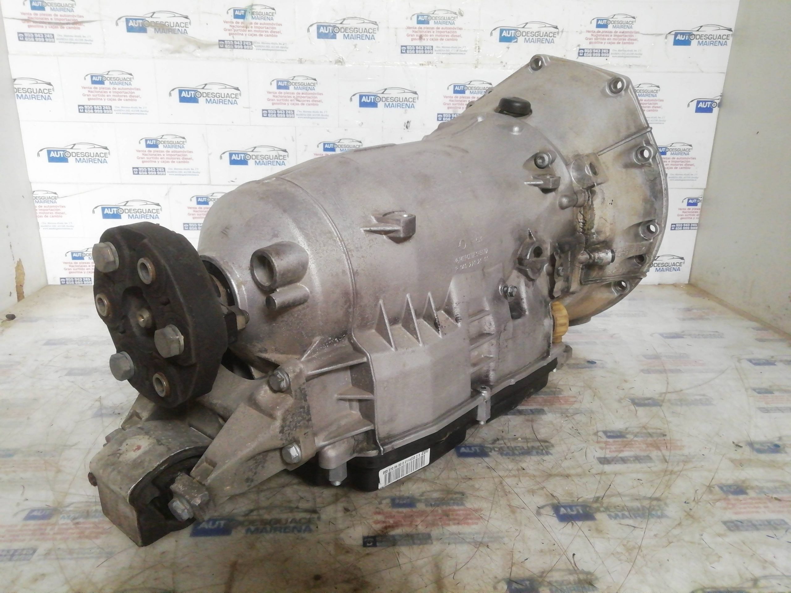 CAJA CAMBIOS MERCEDES CLASE C (W203) BERLINA 2.2 CDI CAT | 0.00 - ... 722699 - Imagen 9