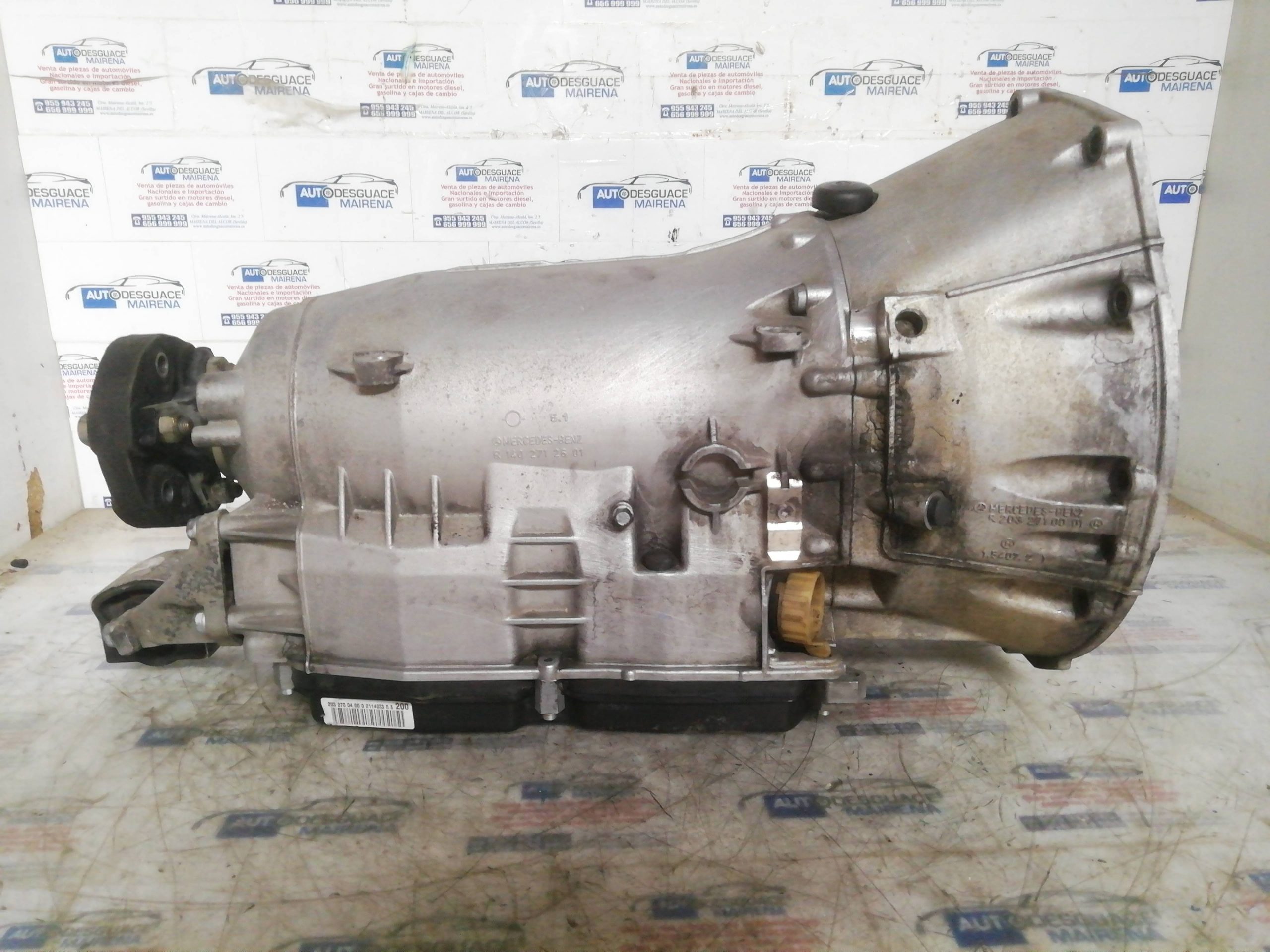 CAJA CAMBIOS MERCEDES CLASE C (W203) BERLINA 2.2 CDI CAT | 0.00 - ... 722699 - Imagen 2
